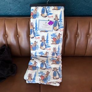 Peter Rabbit Beatrix Potter Blanket Decorative Throw